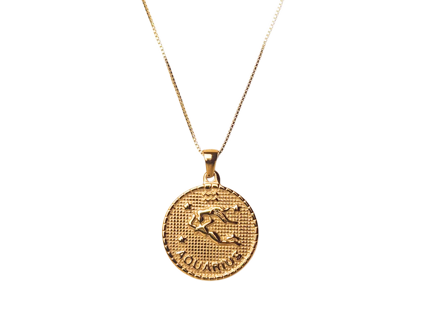 Zodiac Medallion Necklace