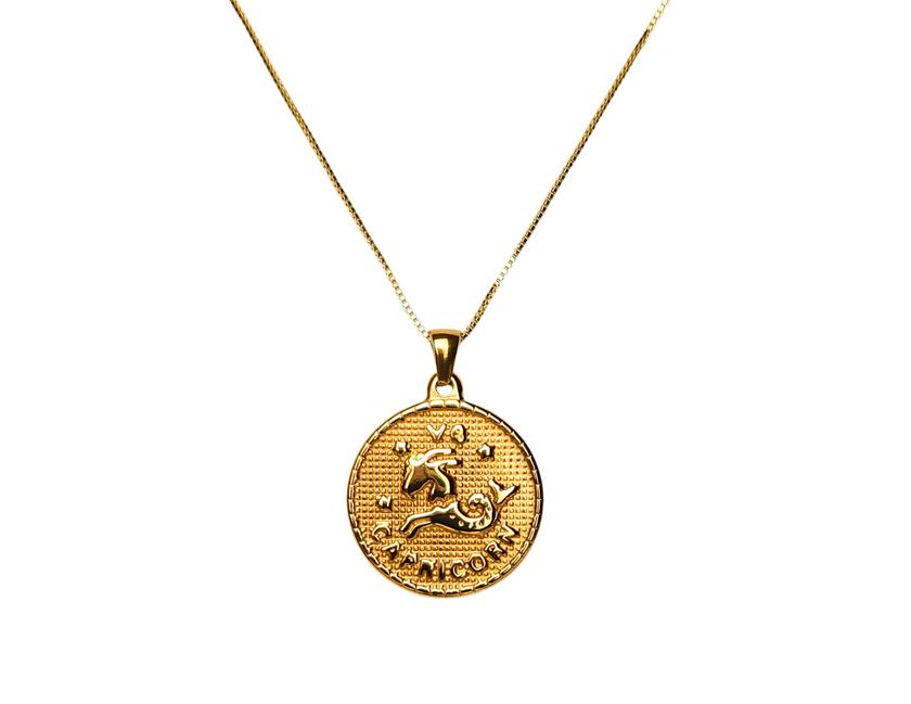 Zodiac Medallion Necklace