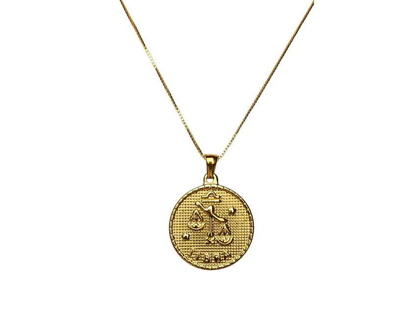 Zodiac Medallion Necklace