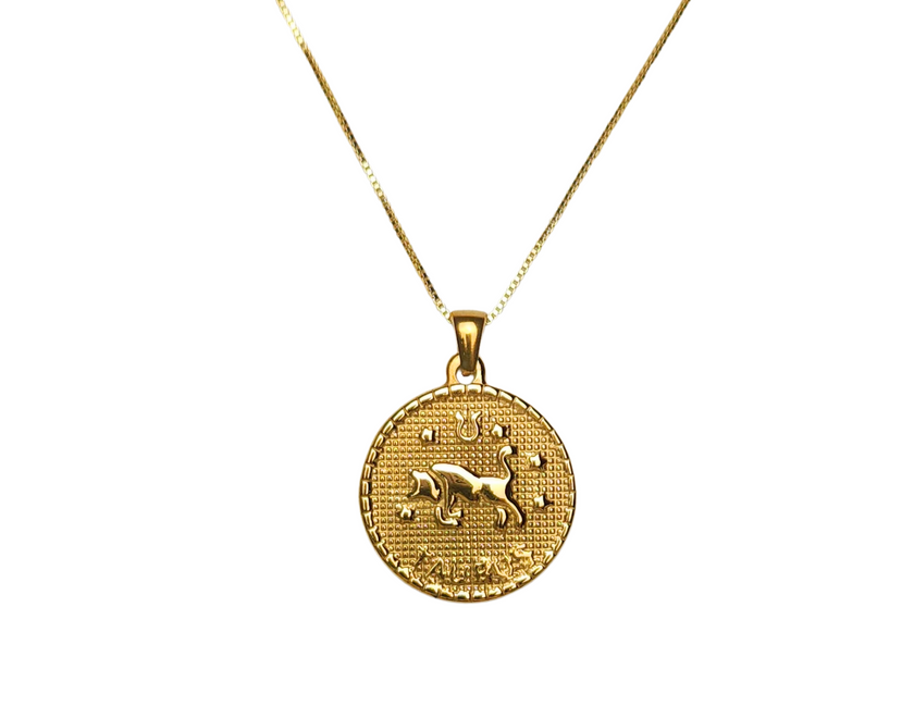 Zodiac Medallion Necklace