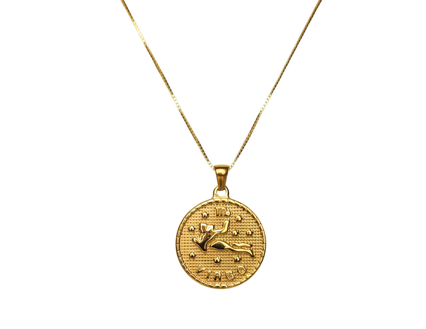 Zodiac Medallion Necklace