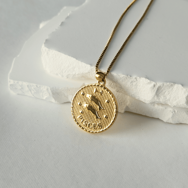 Zodiac Medallion Necklace