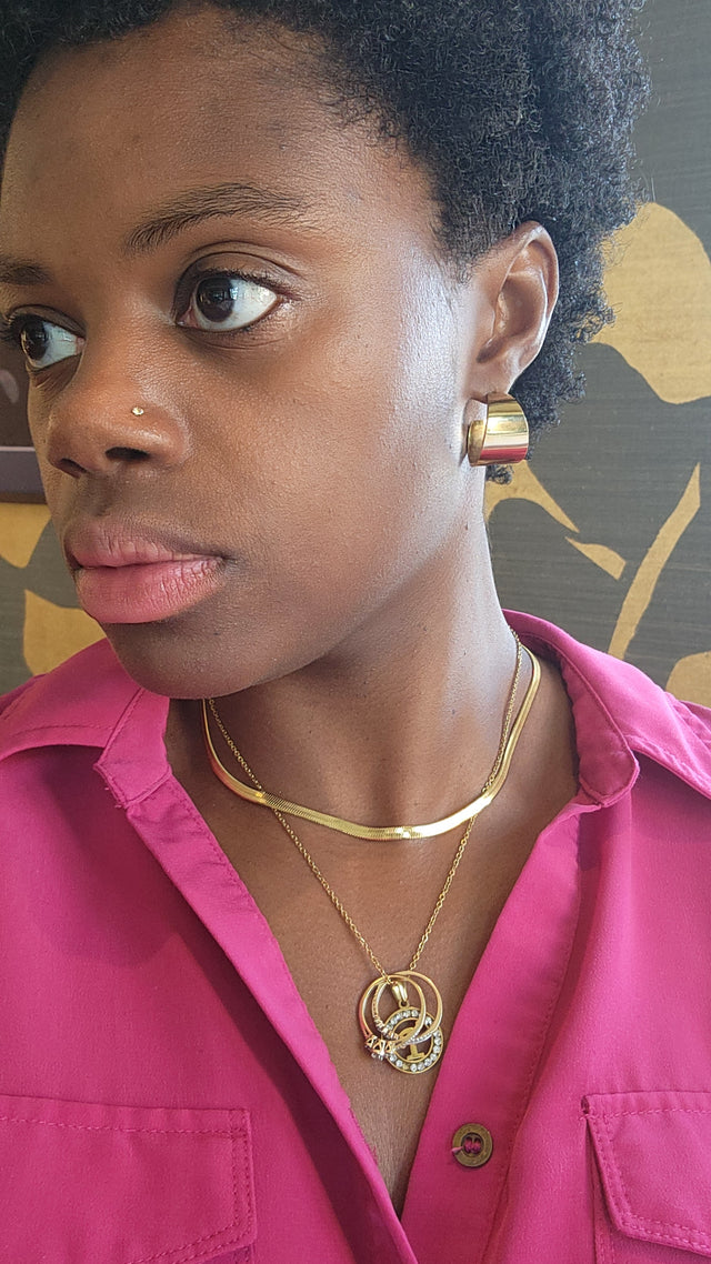 Classic Herringbone Necklace