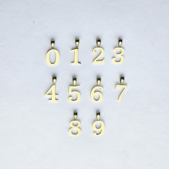 Initial & Numeral Charms