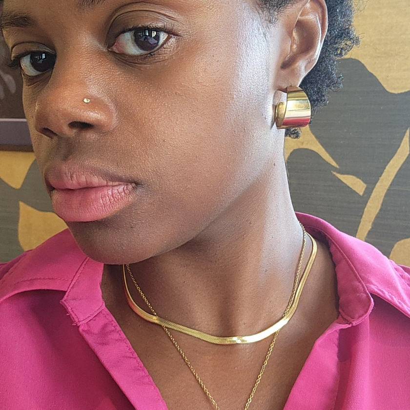 Classic Herringbone Necklace