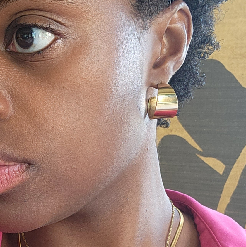 Chunky Chic Semi Hoops