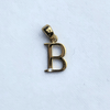 Stone Accented Initial Charm