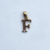 Stone Accented Initial Charm