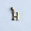 Stone Accented Initial Charm