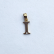 Stone Accented Initial Charm