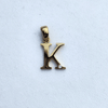 Stone Accented Initial Charm