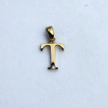 Stone Accented Initial Charm