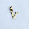 Stone Accented Initial Charm