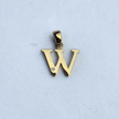 Stone Accented Initial Charm