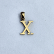 Stone Accented Initial Charm