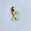 Stone Accented Initial Charm