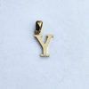 Stone Accented Initial Charm