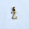 Stone Accented Initial Charm