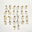 Stone Accented Initial Charm