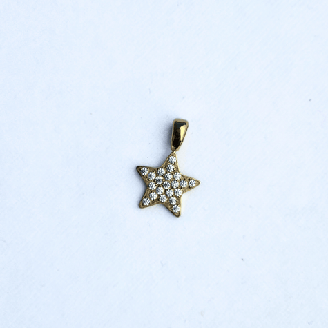Stone Studded Star Charm