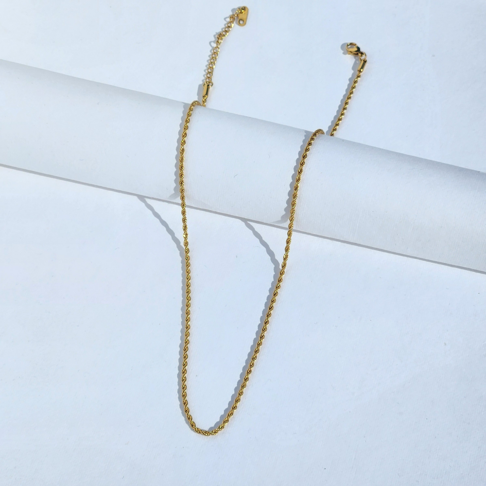 Twisted Rope Necklace